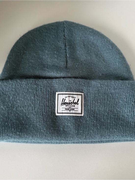 Herschel Supply Co. Accessories - Herschel Supply Co. Elmer Beanie Vintage Blue Ribbed Knit One Size Unisex